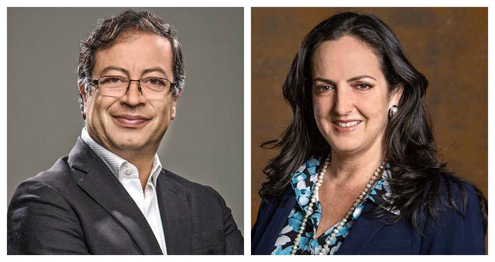 Gustavo Petro, María Fernanda Cabal