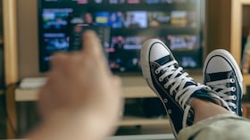 Concepto de transmisión de video.