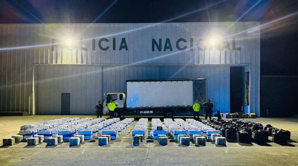 Hallazgo de marihuana en el departamento del Cuaca.