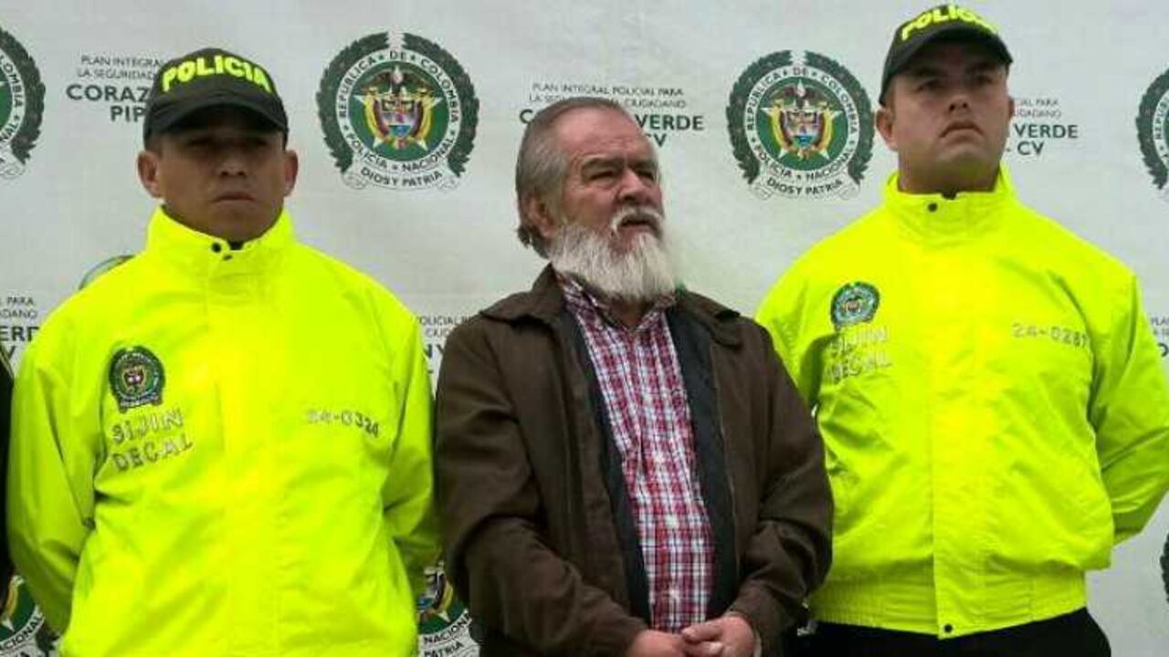 José Ferney Tapasco capturado.