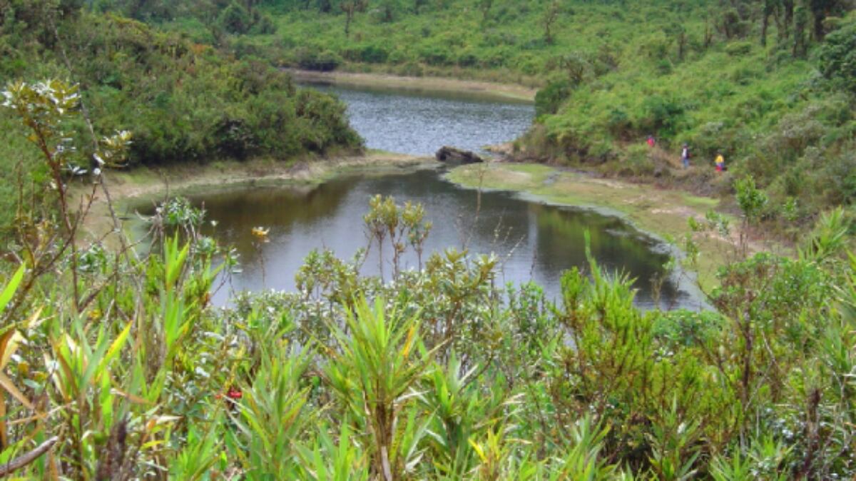 parque natural El Cañal, en Boyacá