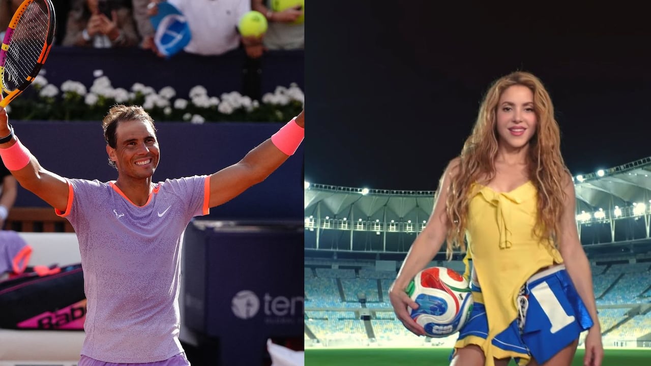 Rafael Nadal y Shakira