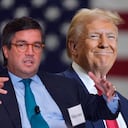 El candidato presidencial republicano, el expresidente Donald Trump, habla durante un acto de campaña, el miércoles 25 de septiembre de 2024, en Mint Hill, Carolina del Norte. (AP foto/Evan Vucci)