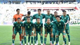 Once titular de Bolivia con el que enfrentó a Surinam por la semifinal del repechaje intercontinental 2.
