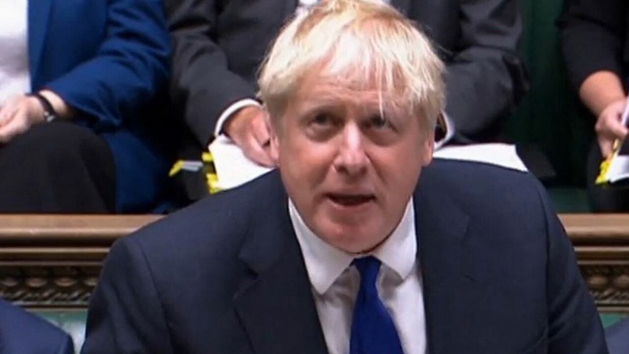 Boris Johnson está muy cerca de salir del cargo de primer ministro de Reino Unido