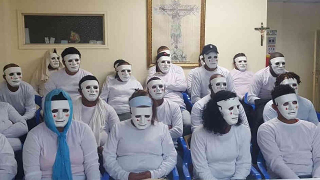 El grupo de líderes del Pacífico que viajó a Bogotá a pedir garantías de protección a sus vidas.