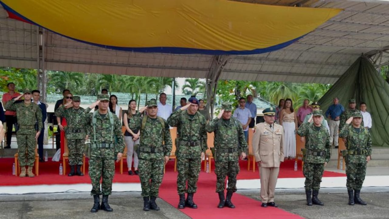 Décima Séptima Brigada en la subregión de Urabá, tiene nuevo comandante