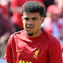 Luis Díaz, jugador del Liverpool