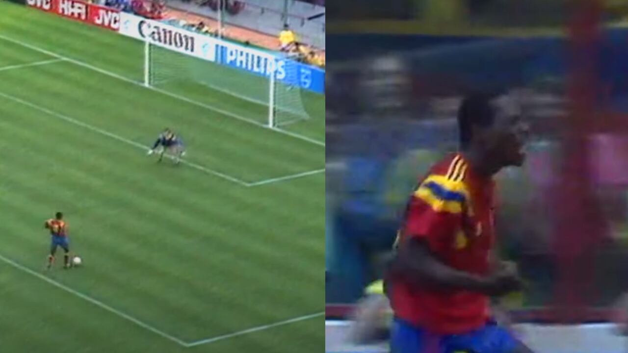 El gol de Freddy Rincón a Alemania fue en el Giuseppe Meazza de Milan