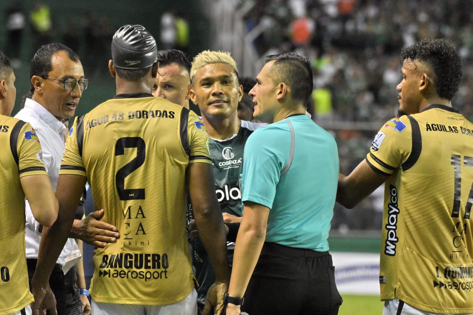 Deportivo Cali y Águilas Doradas igualaron 1-1 en el inicio de los cuadrangulares semifinales.