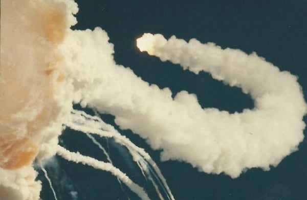 Fotografías inéditas del trasbordador Challenger 