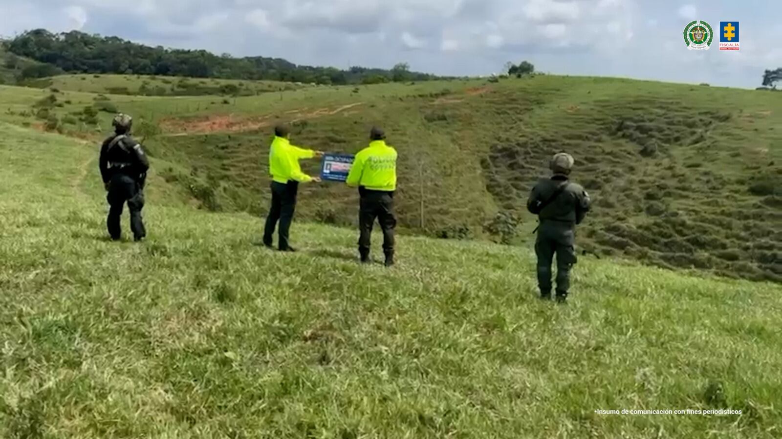 Bienes decomisados por el Clan del Golfo.