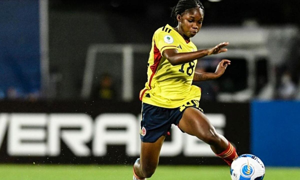 Linda Caicedo, figura de la Selección Colombia femenina.
