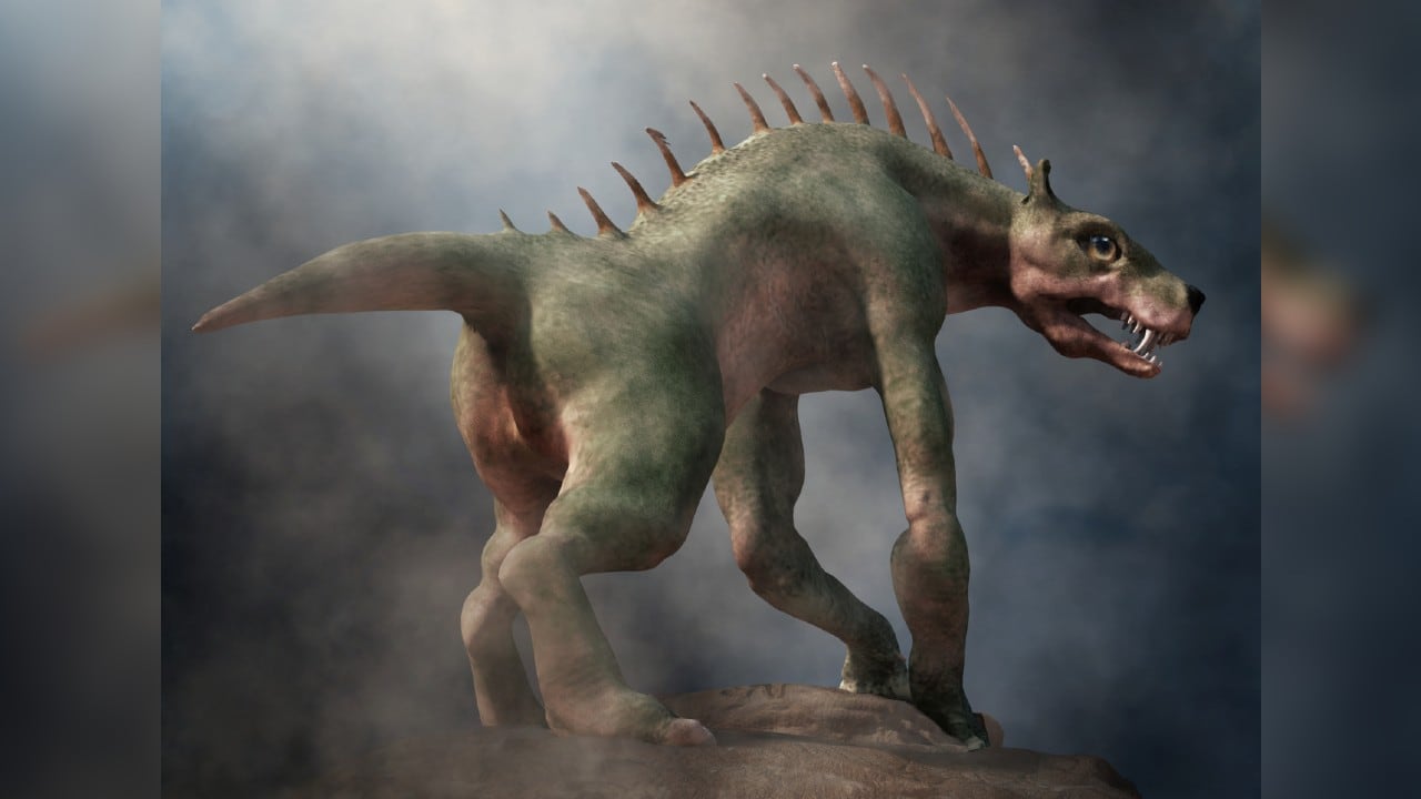 El chupacabras es una criatura legendaria o críptido, popular en el folclore de América.