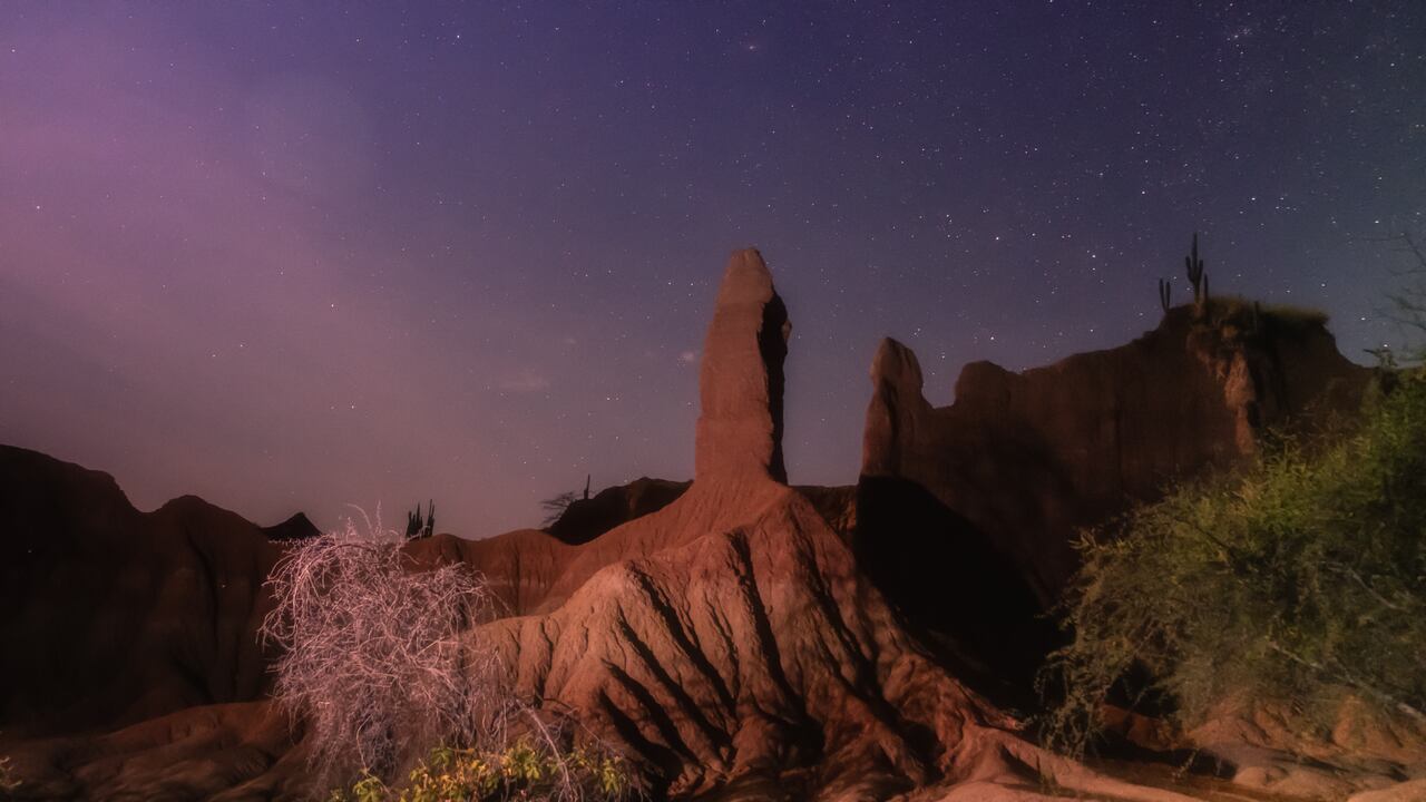 La fotografía ‘Noche en el Desierto de la Tatacoa’ de la fotógrafa Andrea Ortiz, fue la ganadora del National Award para Colombia y una de las diez finalistas a nivel mundial en los Sony World Photography Awards 2021.