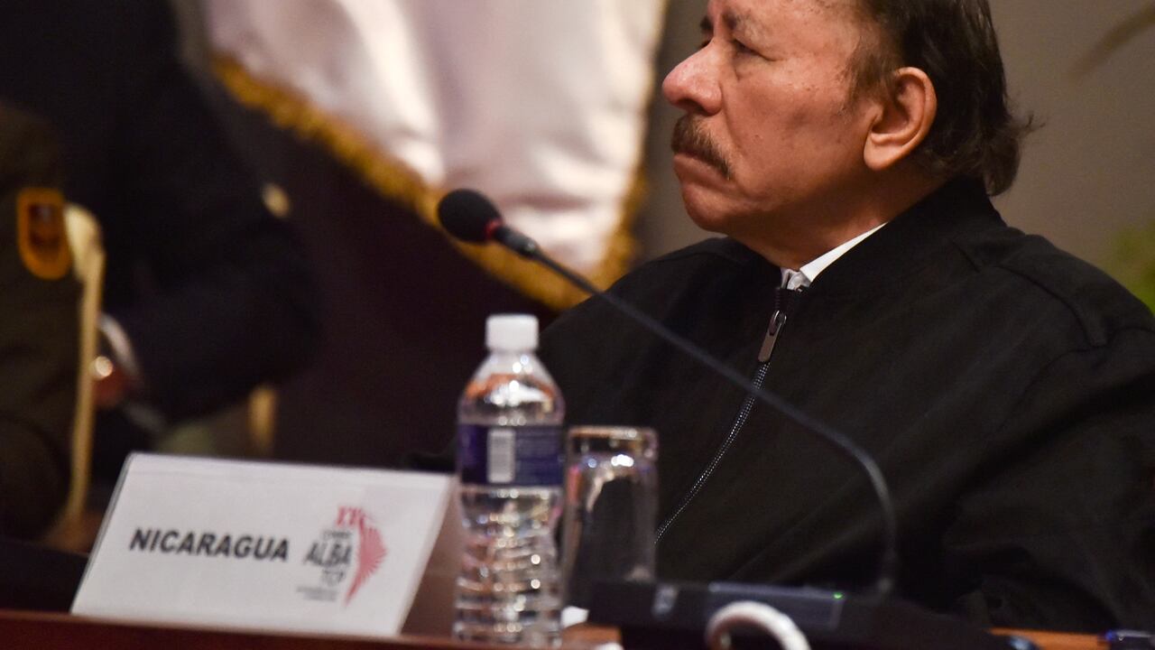 Daniel Ortega, presidente de Nicaragua