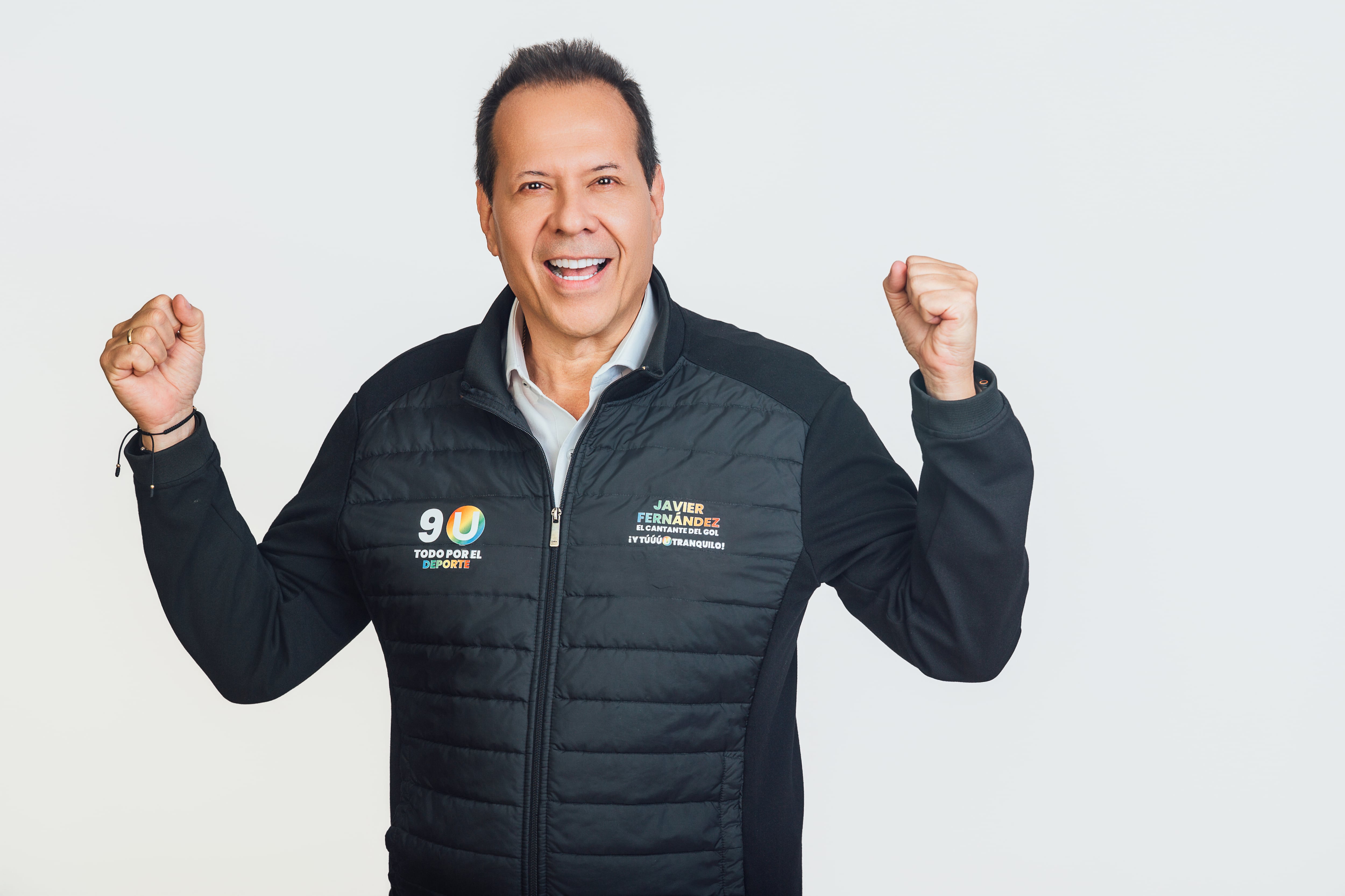 Javier Fernández, conocido como el "cantante del gol".