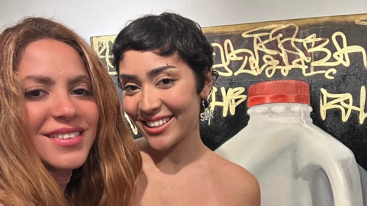 Shakira y su sobrina, Isabella Mebarak.
