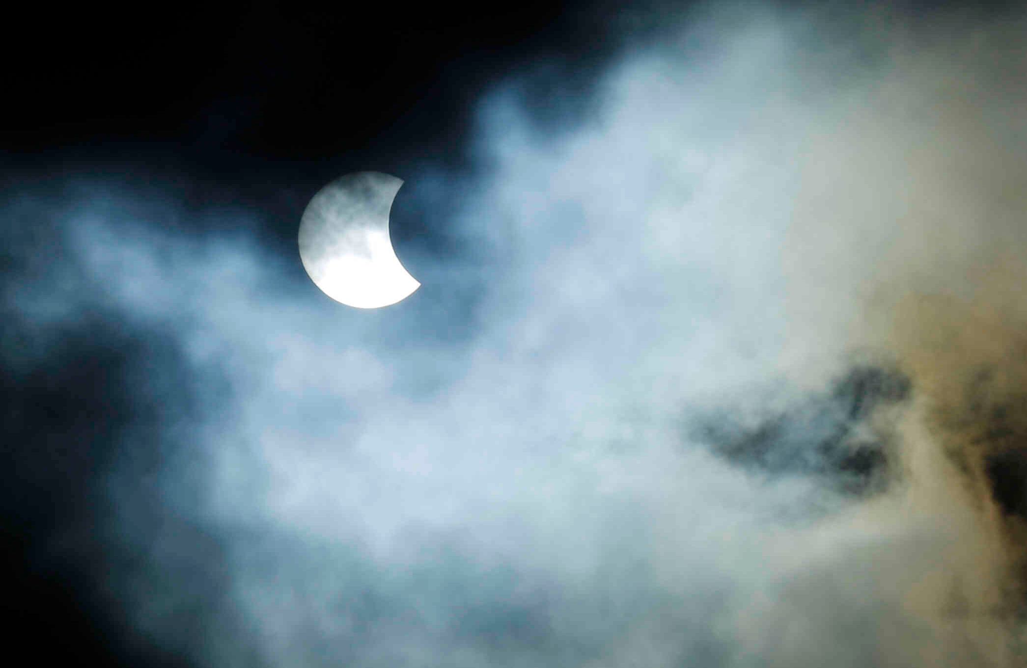 Eclipse. Foto: Daniel Reina Romero / SEMANA