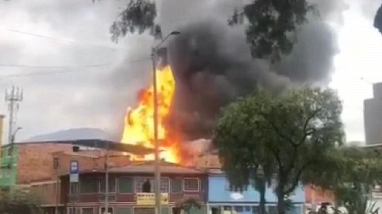 ¡Nuevos detalles! Incendio en Bodega en el sur de Bogotá deja varios heridos, esto es lo que se sabe