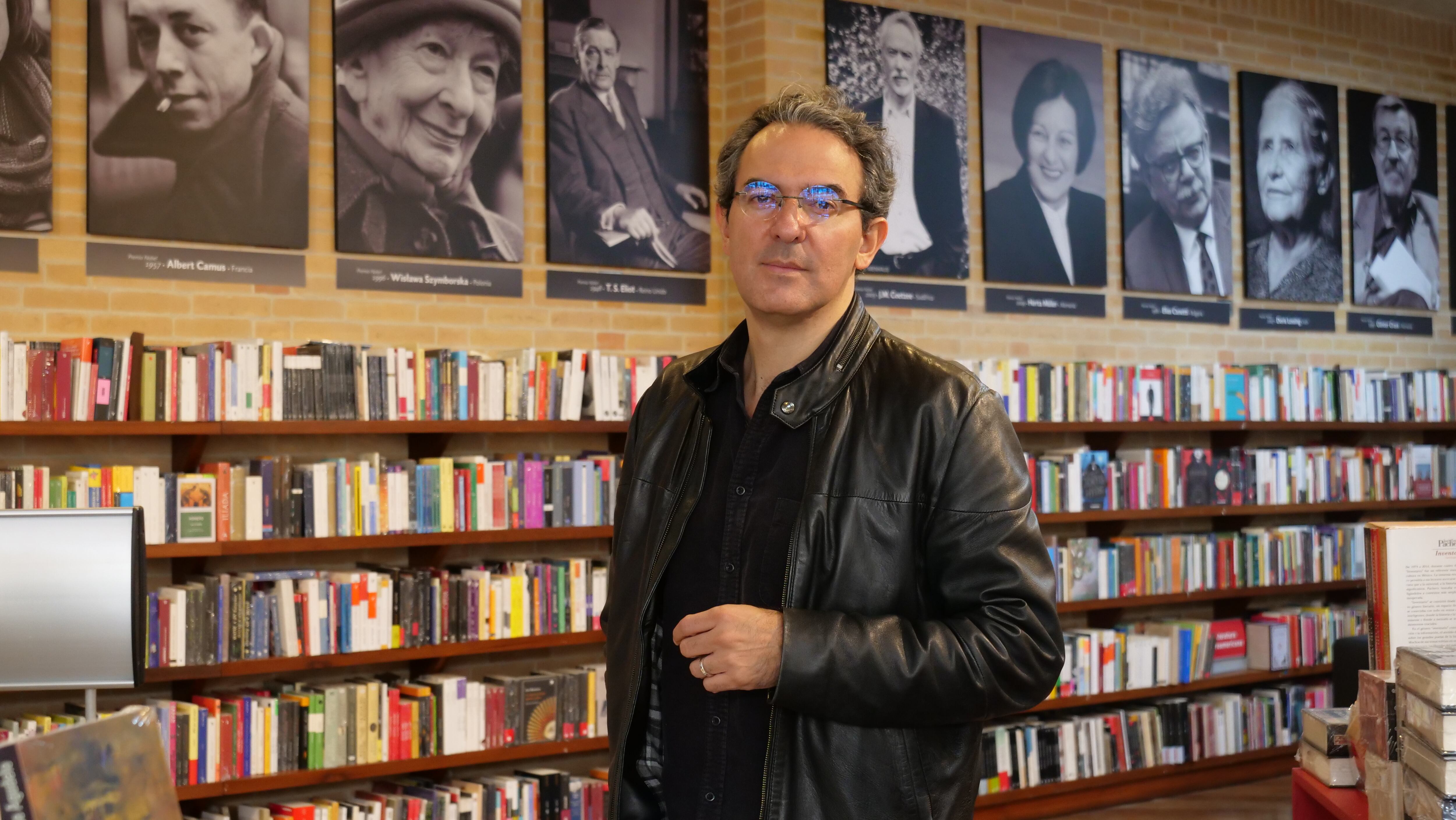 Juan Gabriel Vásquez, escritor colombiano.