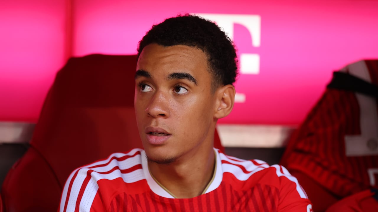 Jamal Musiala, mediocampista ofensivo del FC Bayern Múnich.