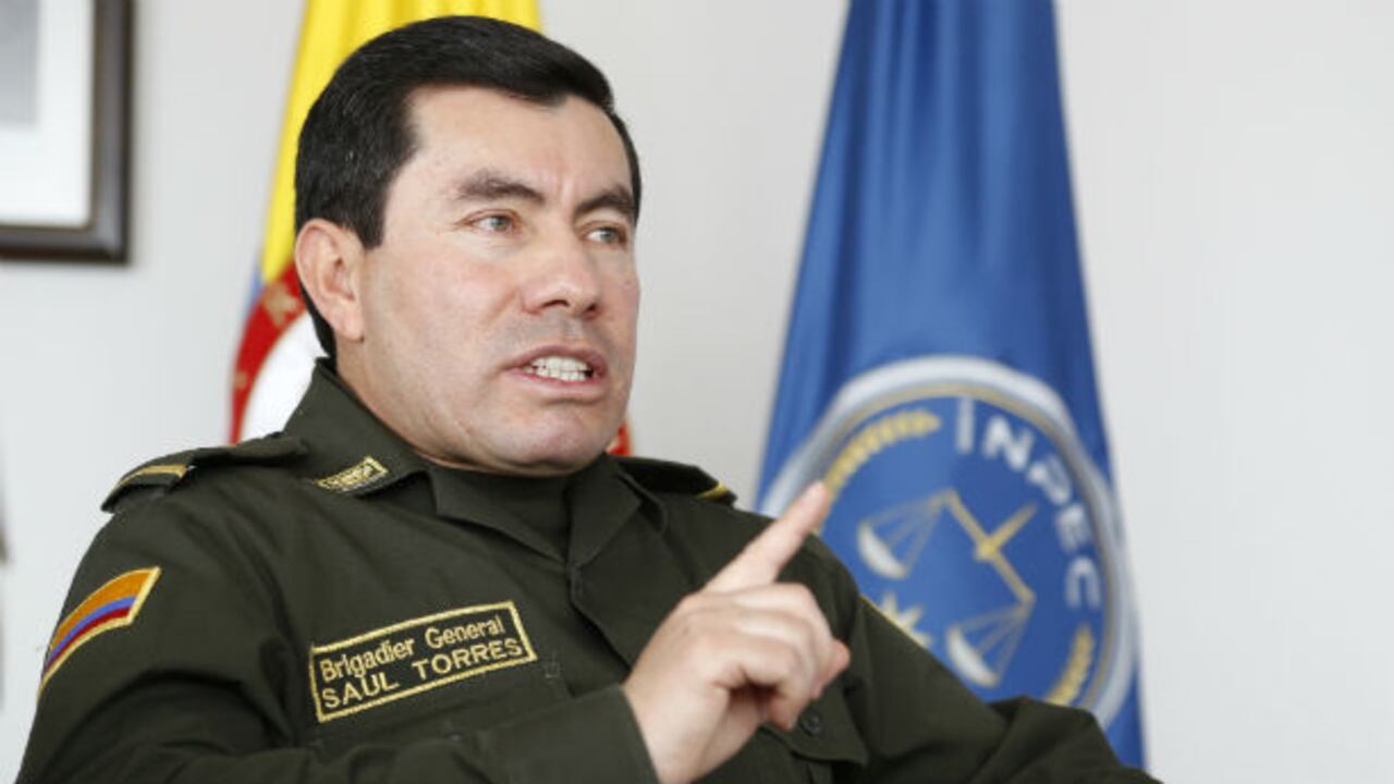 El director del Inpec Saúl Torres habla sobre su trabajo.