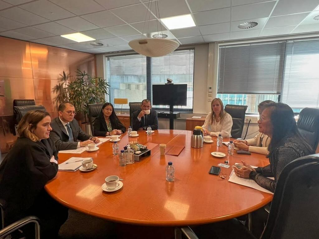 Francisco Barbosa en La Haya.