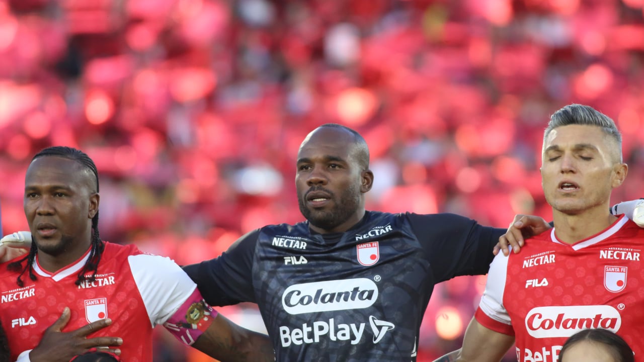 Andrés Mosquera Marmolejo, arquero titular de Independiente Santa Fe