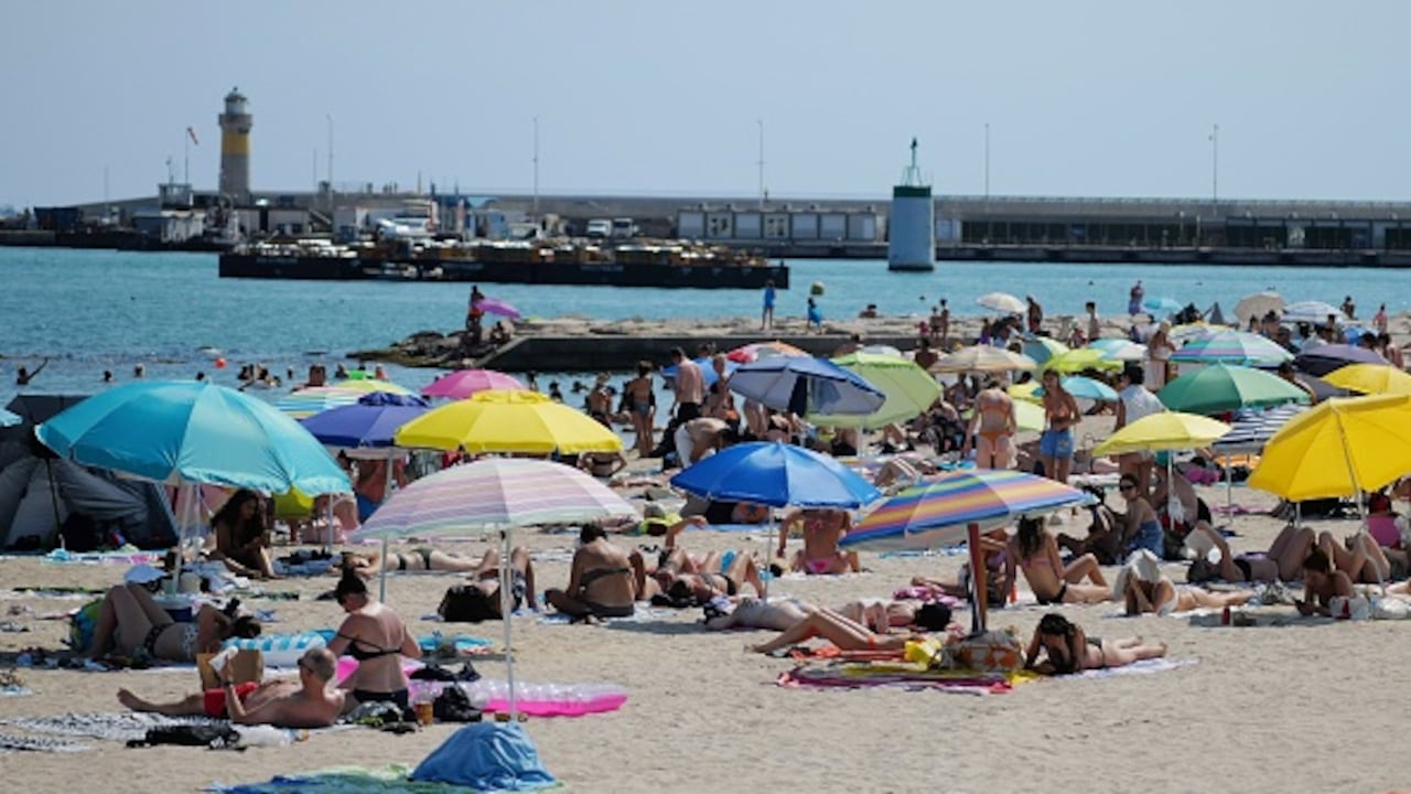 Ola de calor en Francia.