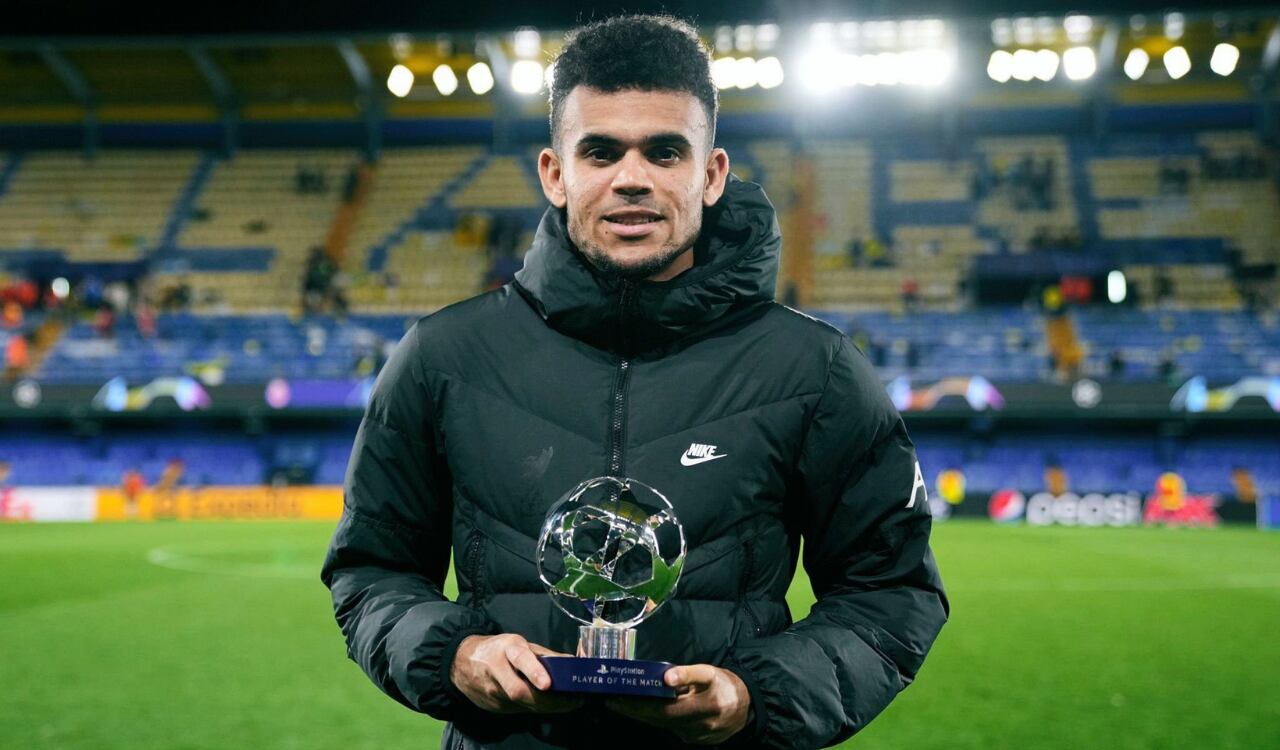 Luis Díaz recibió importante reconocimiento en la UCL