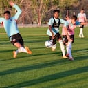 Edier Ocampo y Tomás Ángel, lateral derecho y delantero de la Selección Colombia sub 20