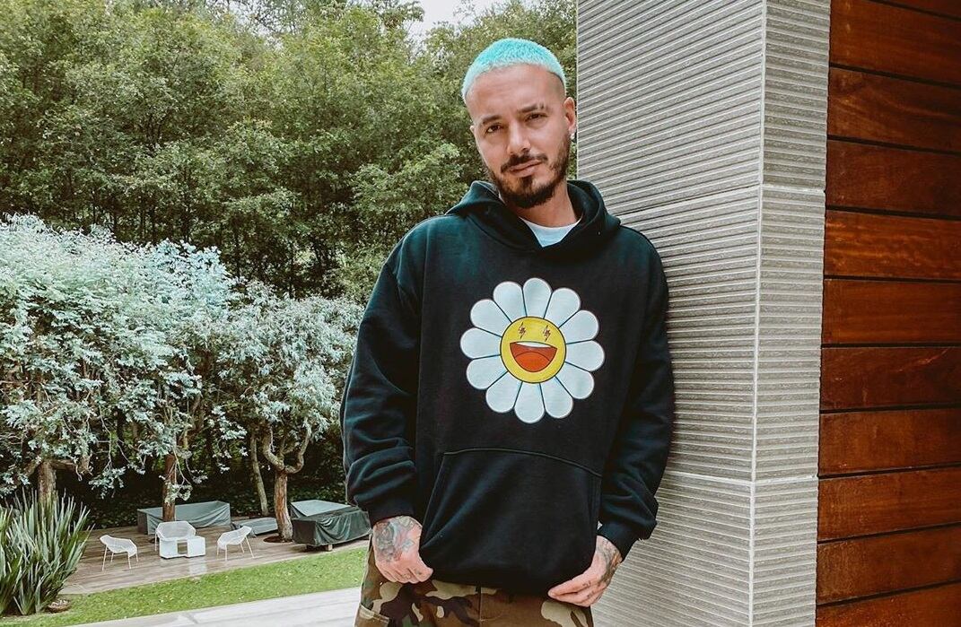 J Balvin, reguetonero colombiano.