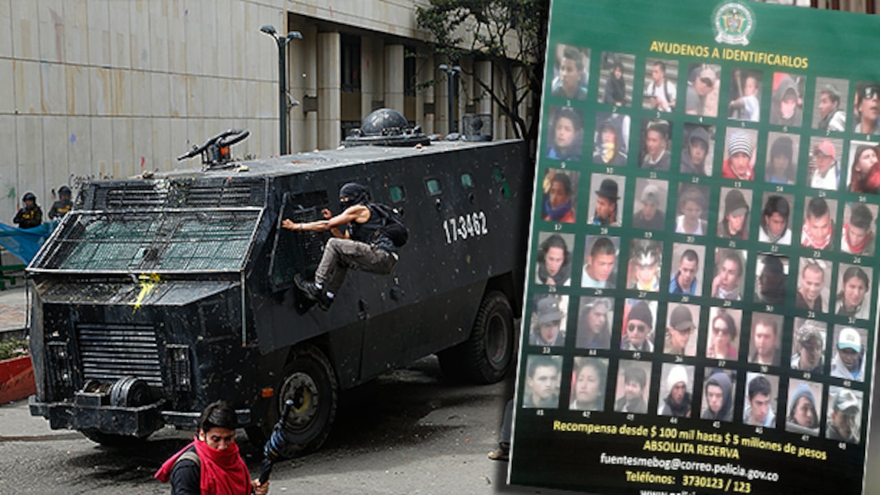 La Policía tendrá un afiche con los rostros de 48 ciudadanos que serán judicializados por los desmanes del pasado jueves.