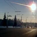 Un asteroide cayendo en Cheliábinsk (Rusia) el 13 de febrero de 2013