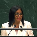 Delcy Rodríguez en la ONU.