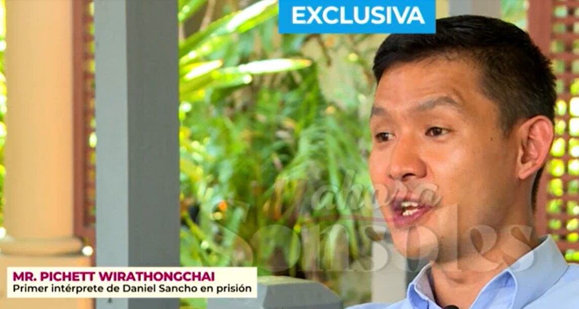 Pichett Wirathongchai es el intérprete que se encargó de traducir del español al tailandés, para las autoridades, todas las declaraciones de Daniel Sancho en torno a lo que ocurrió con la muerte de Edwin Arrieta, y durante los primeros meses que el español entró en prisión.