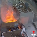 En otra de las tomas divulgadas por medios de comunicación locales se ve desde el aire la magnitud del incendio, ya que se ven la manera como las llamas consumen el lugar.