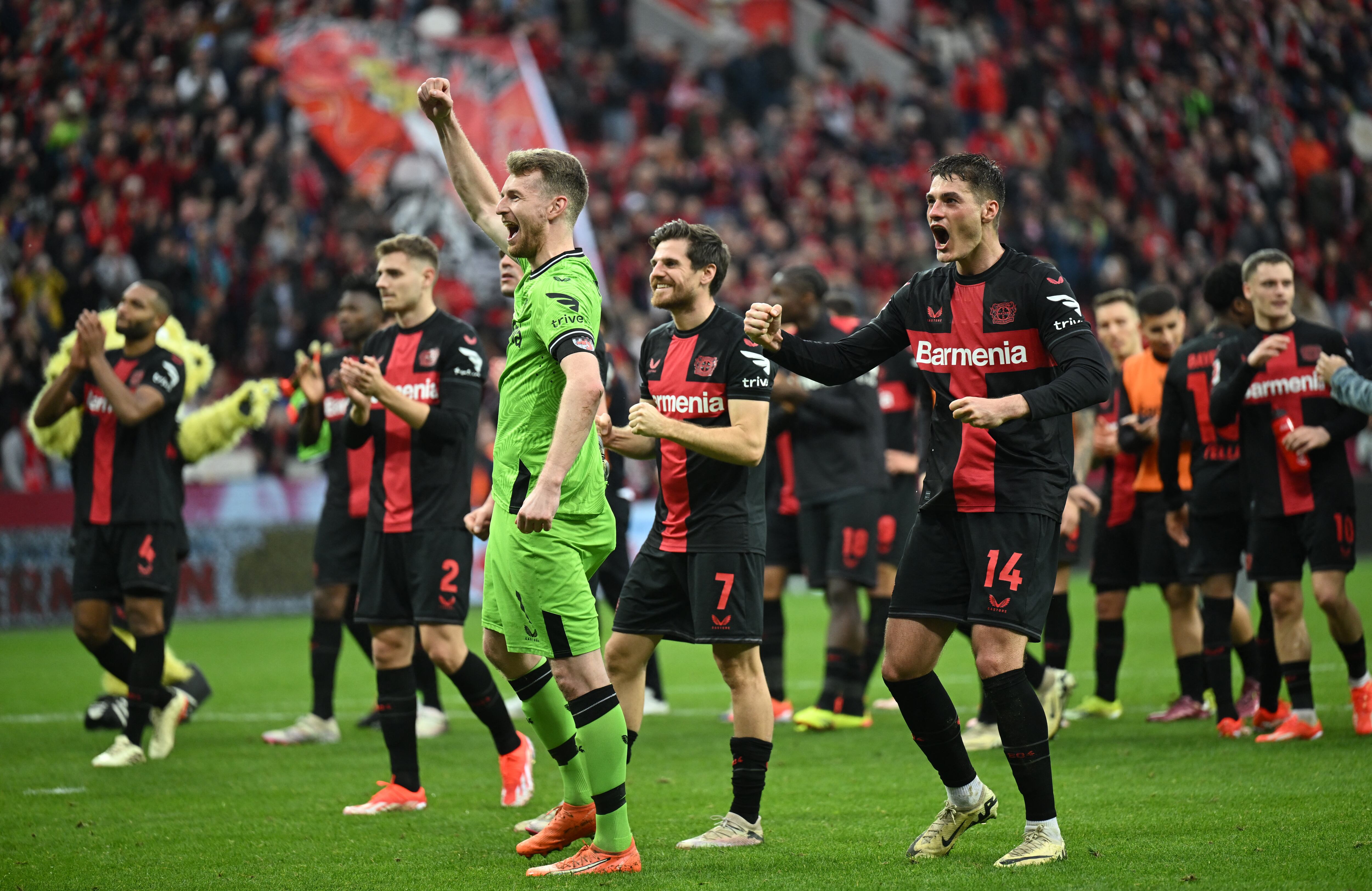 Bayer Leverkusen logra ante el Hoffenheim otra remontada 'in extremis'