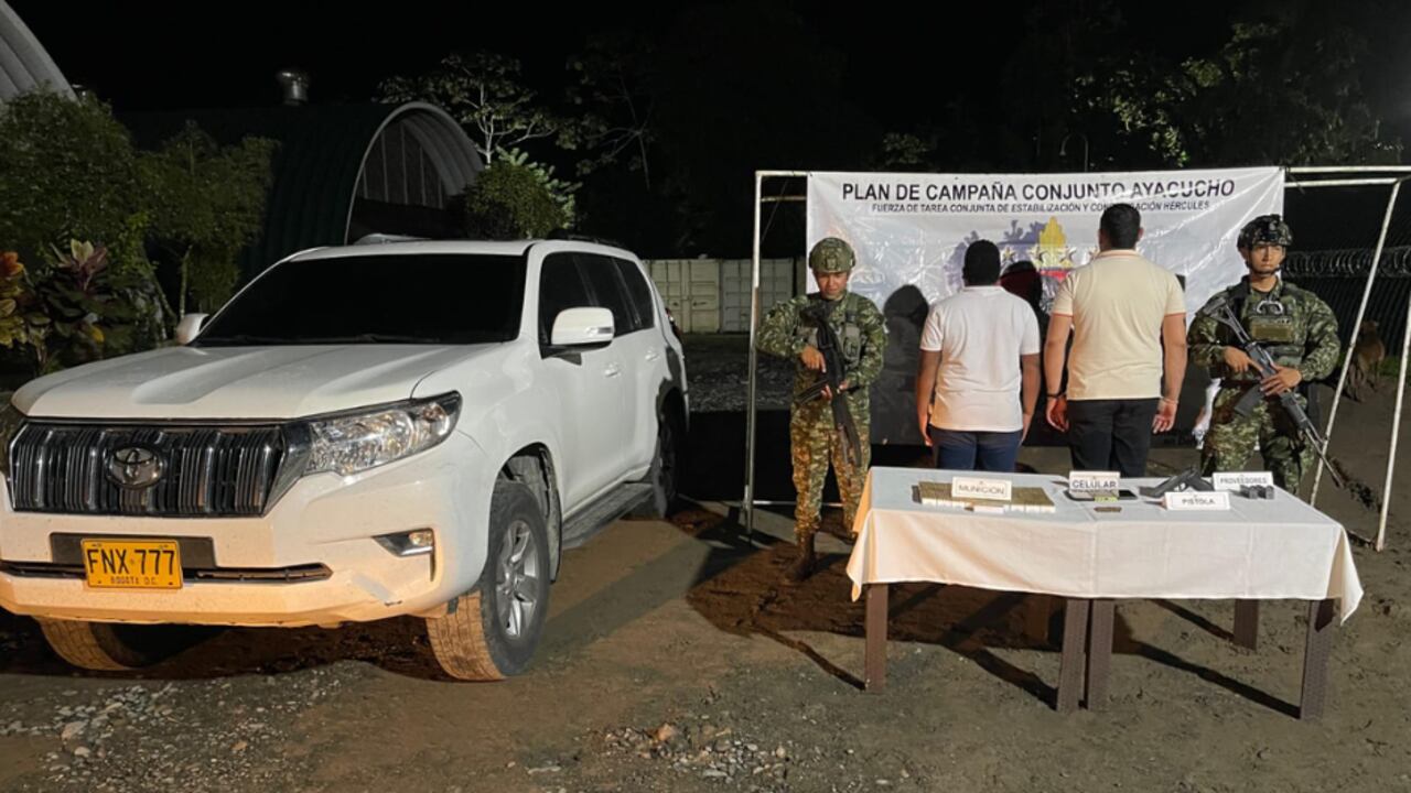 Camioneta del alcalde de Tumaco, Nariño, detenida con cartuchos en Nariño.