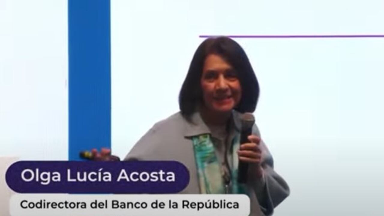 Olga Lucía Acosta, coodirectora del Banco de la República.
