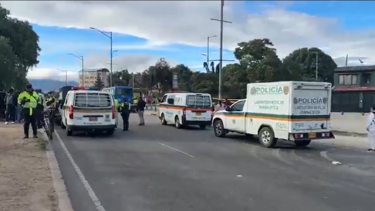 Segundo accidente fatal de la mañana genera caos en la Av. Suba.