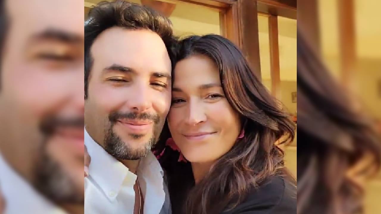 Sebastián Martínez y su esposa Kathy Sáenz.