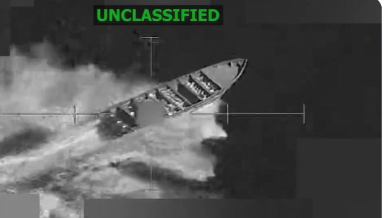 EE. UU. suele publicar las operaciones militares que llevan a cabo en el Caribe.