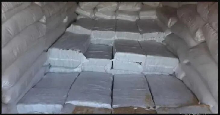 Incautación proveniente de Paraguay.