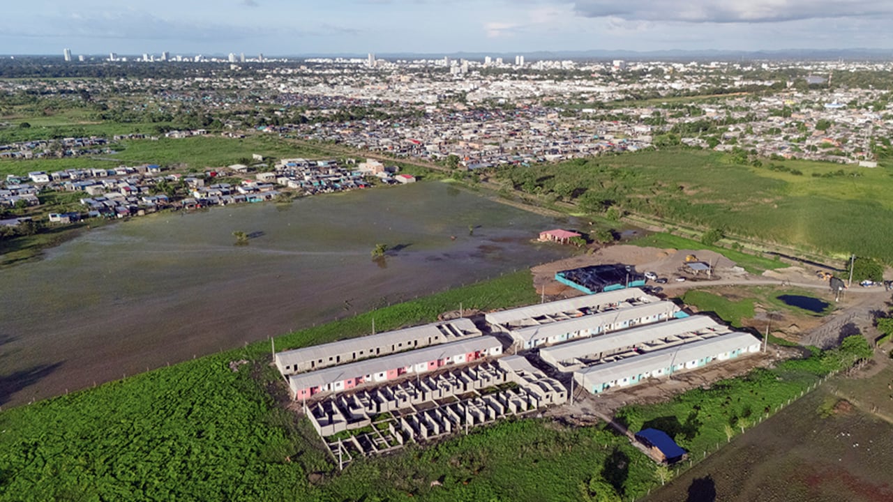 Villa Petro está ubicada en la zona de influencia del humedal Berlín.