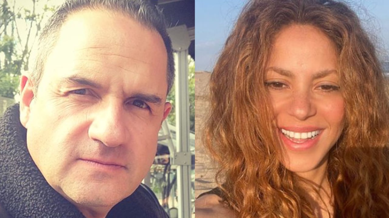 Mauricio Vélez y Shakira - Foto tomada de Instagram @shakira - @velezmauri