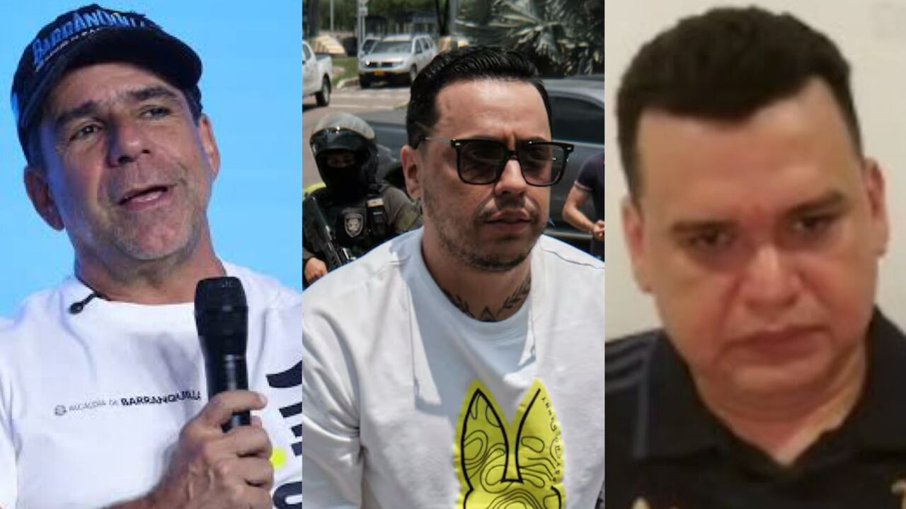 Alcalde Alejandro Char, Jorge Díaz, alias Castor, y Digno José Palomino