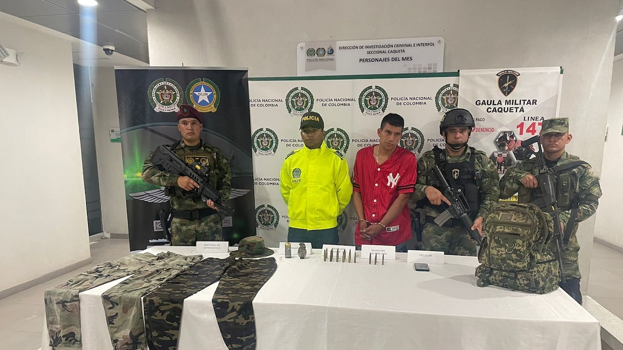 Alias David Morales, de las disidencias de las Farc.