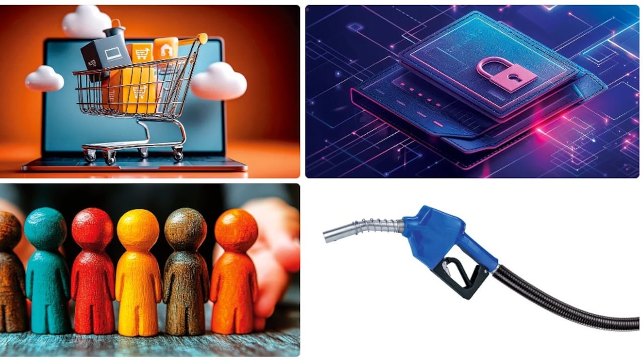 Top of mind de plataformas de compra por internet, neobancos, cajas de compensación y estaciones de gasolina.